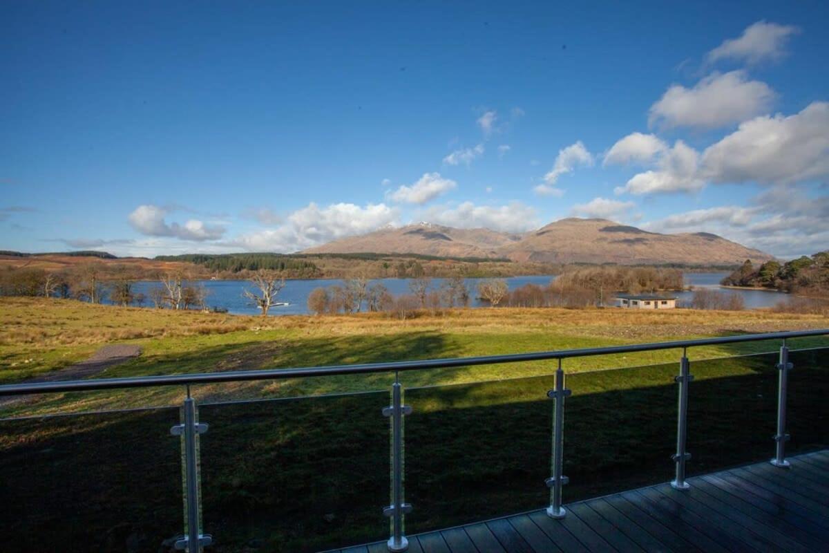 New Build Lodge With Stunning Views Of Loch Awe Hayfield  Екстер'єр фото