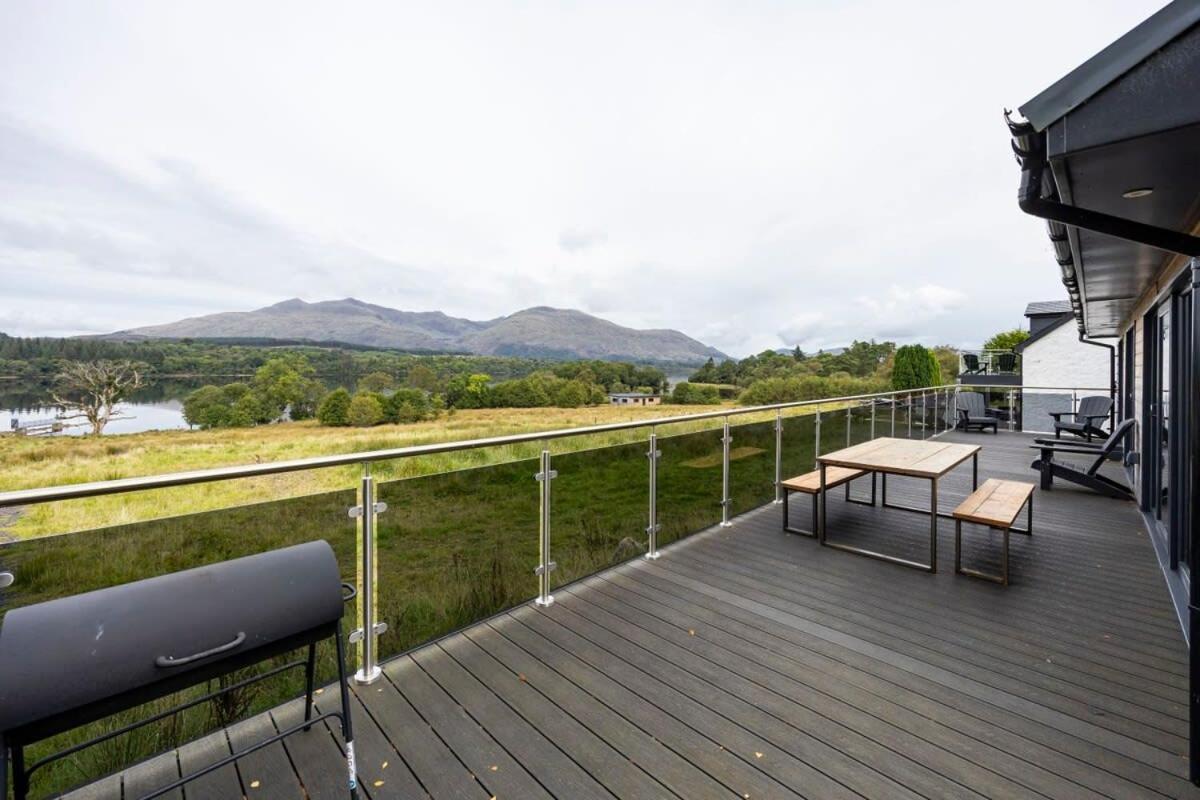 New Build Lodge With Stunning Views Of Loch Awe Hayfield  Екстер'єр фото
