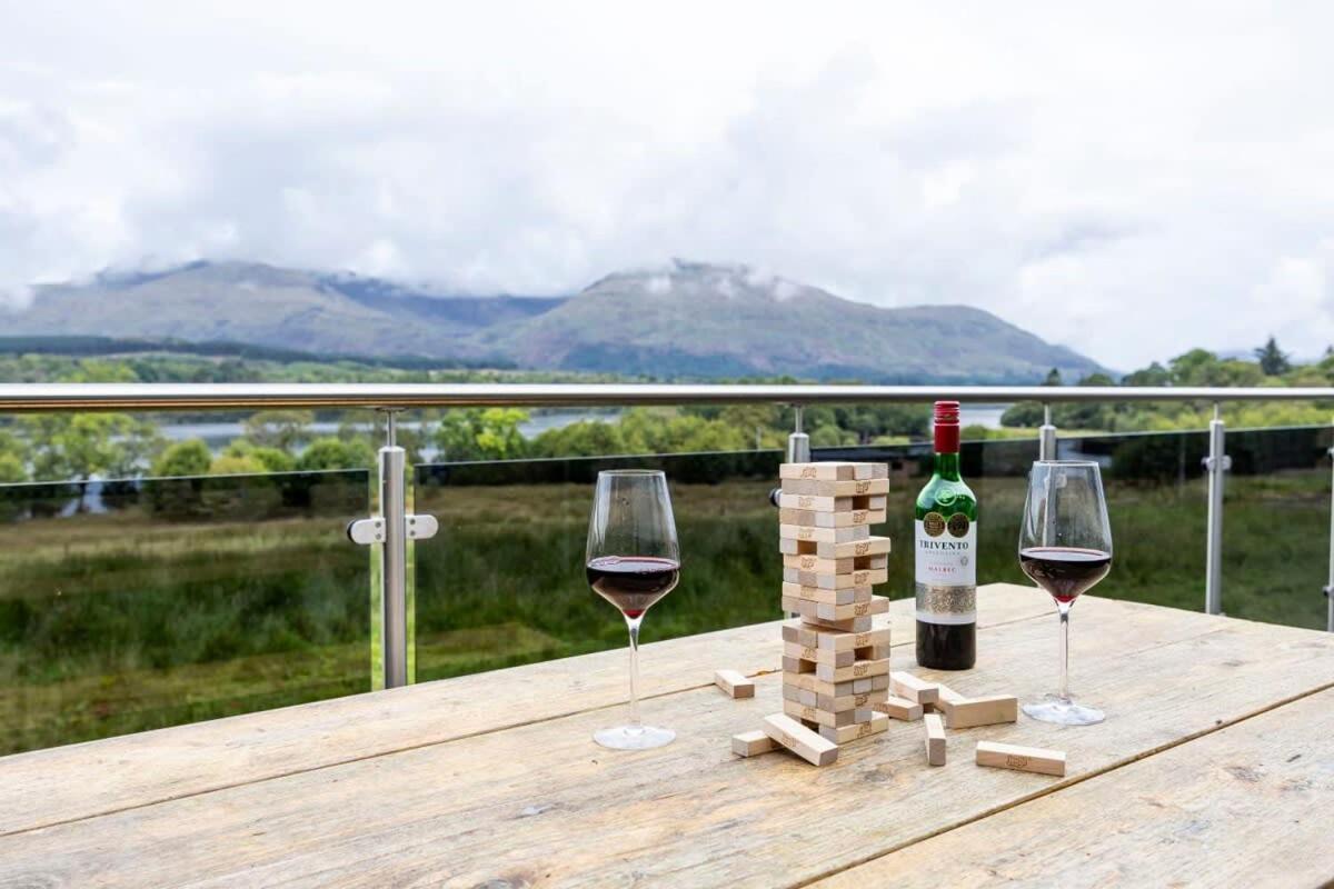 New Build Lodge With Stunning Views Of Loch Awe Hayfield  Екстер'єр фото