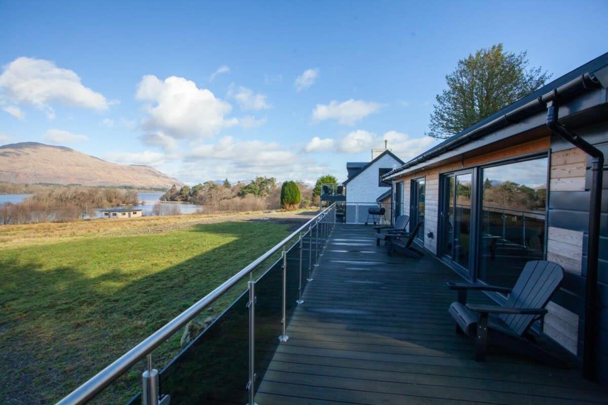 New Build Lodge With Stunning Views Of Loch Awe Hayfield  Екстер'єр фото