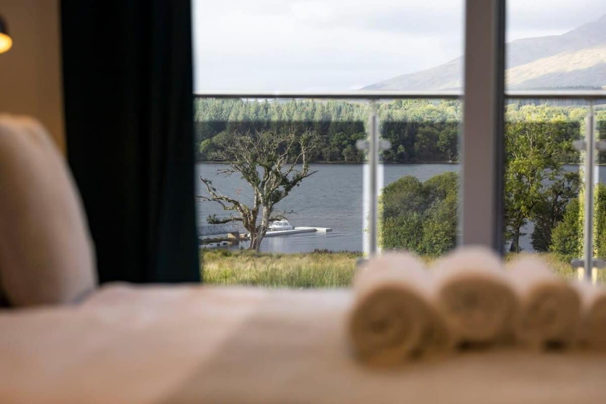 New Build Lodge With Stunning Views Of Loch Awe Hayfield  Екстер'єр фото