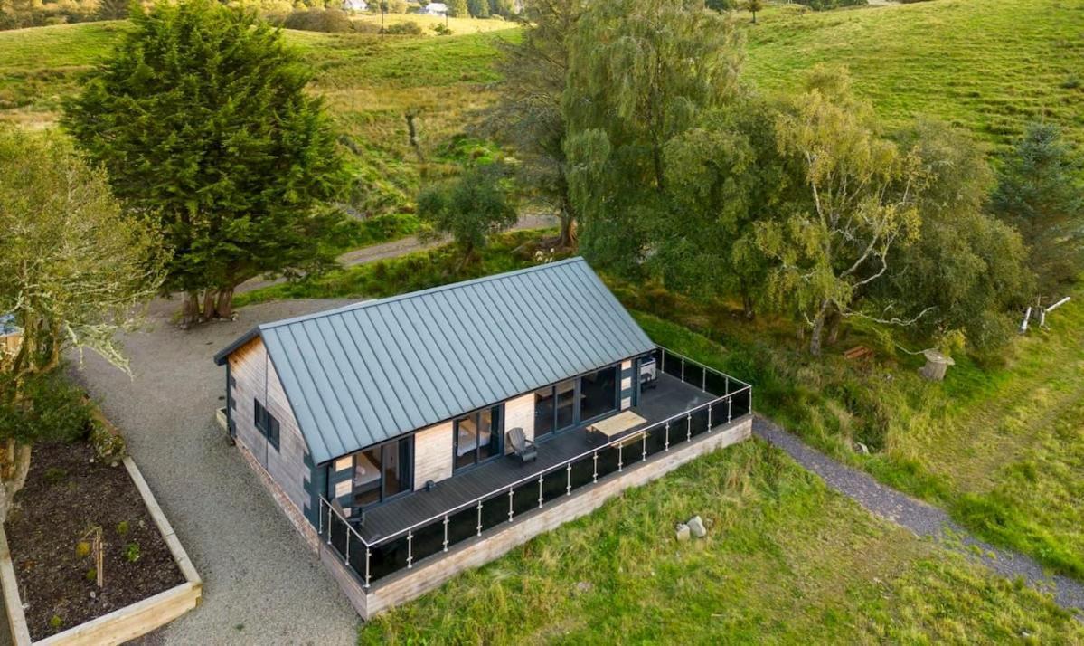 New Build Lodge With Stunning Views Of Loch Awe Hayfield  Екстер'єр фото