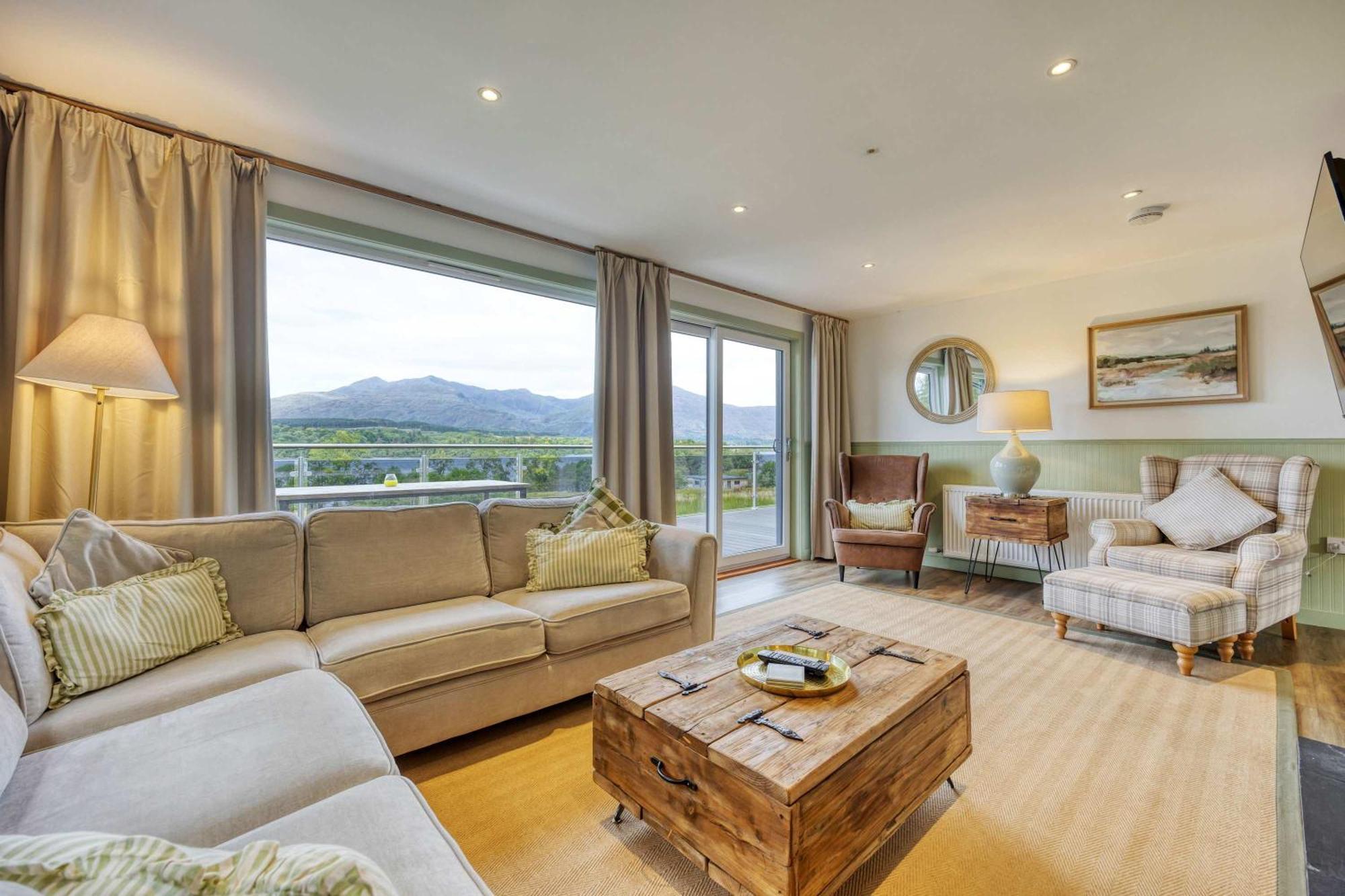 New Build Lodge With Stunning Views Of Loch Awe Hayfield  Екстер'єр фото